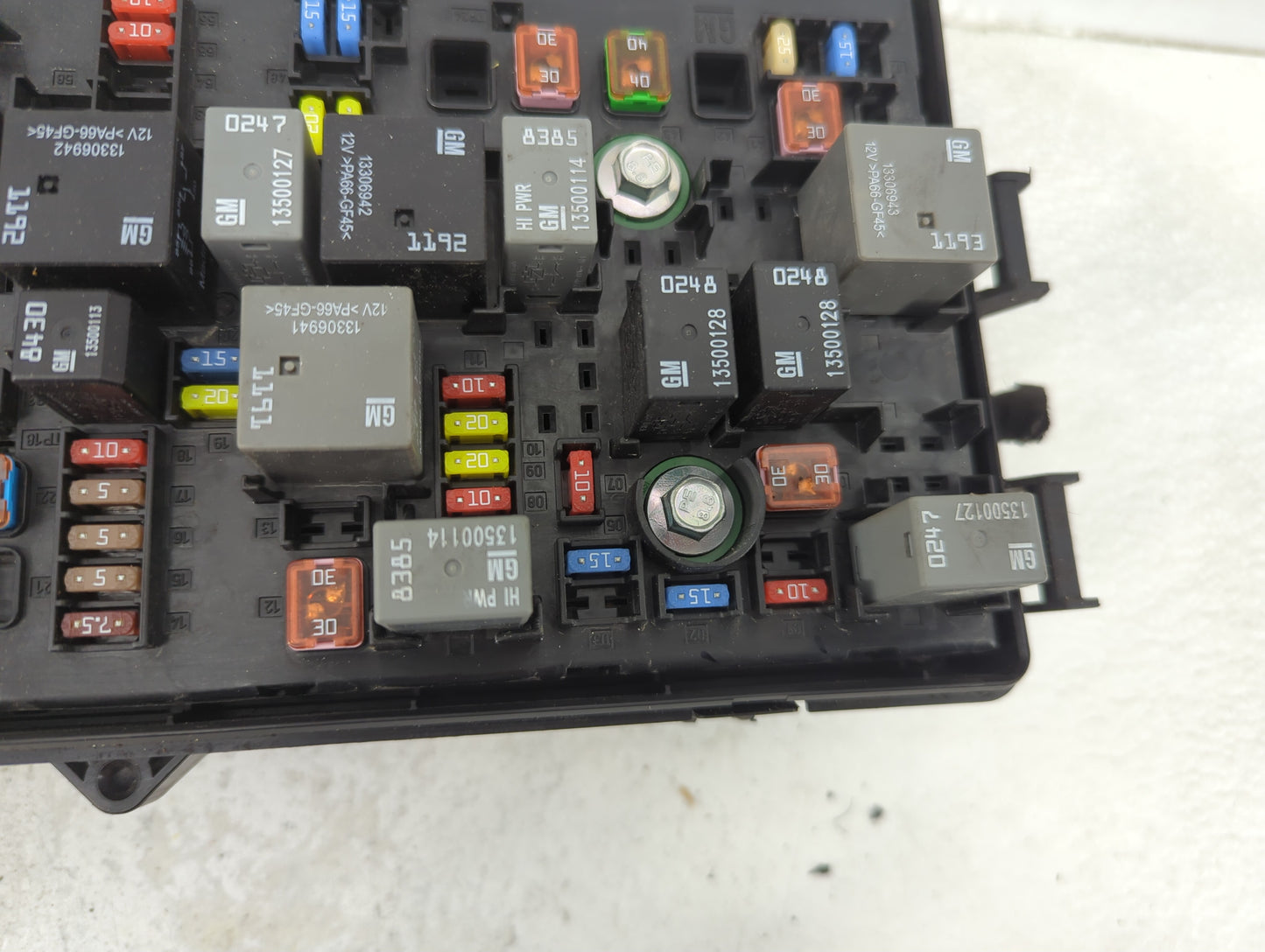2012-2015 Chevrolet Camaro Fusebox Fuse Box Panel Relay Module P/N:22760635 01 Fits Fits 2012 2013 2014 2015 OEM Used Auto P