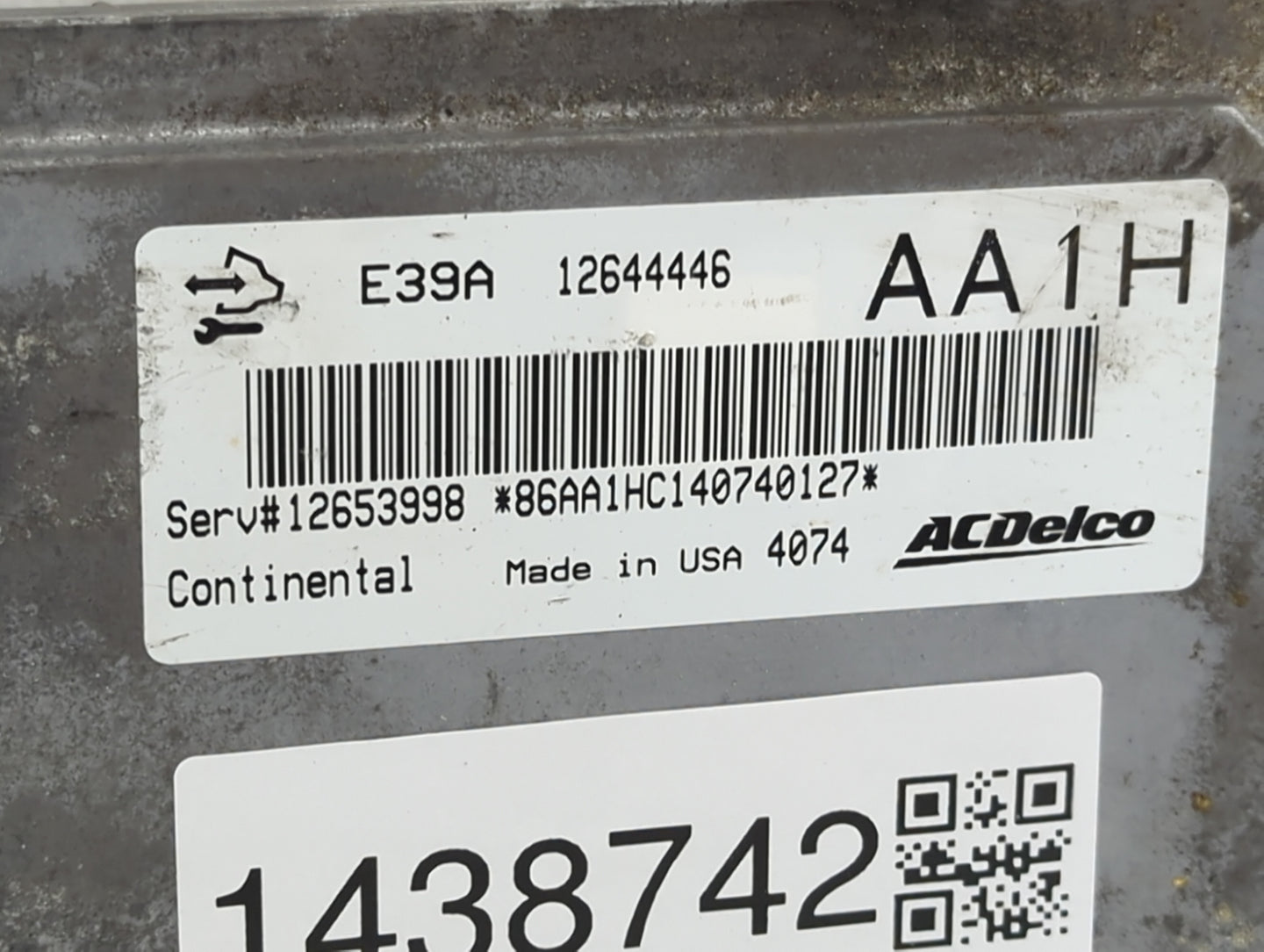 2013-2015 Chevrolet Camaro PCM Engine Control Computer ECU ECM PCU OEM P/N:12644446 12653998 Fits Fits 2013 2014 2015 2016 O