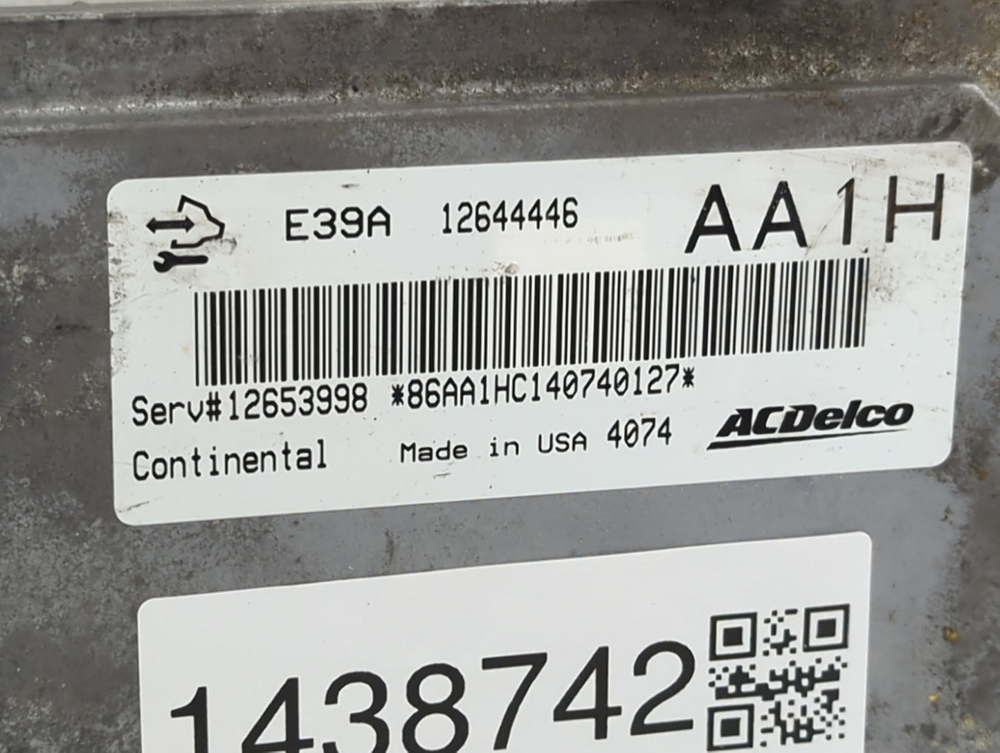 2013-2015 Chevrolet Camaro PCM Engine Control Computer ECU ECM PCU OEM P/N:12644446 12653998 Fits Fits 2013 2014 2015 2016 O