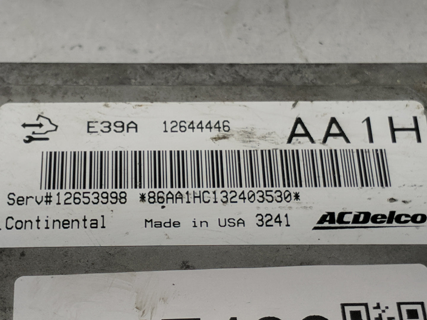 2013-2015 Chevrolet Camaro PCM Engine Control Computer ECU ECM PCU OEM P/N:12644446 12653998, E39A Fits Fits 2013 2014 2015 