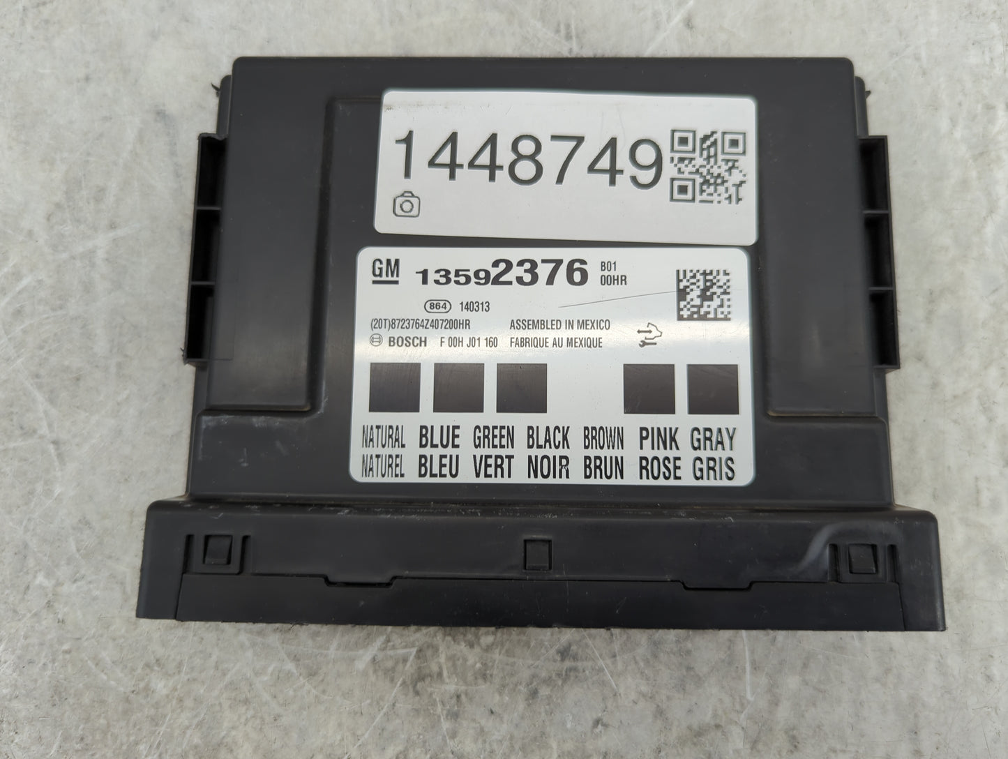 2014-2015 Chevrolet Camaro Body Control Module Bcm Inner Cabin Fuse Box - Oemusedautoparts1.com