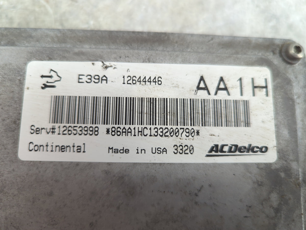 2013-2015 Chevrolet Camaro PCM Engine Control Computer ECU ECM PCU OEM P/N:12644446 12653998 Fits 2013 2014 2015 2016 OEM Us