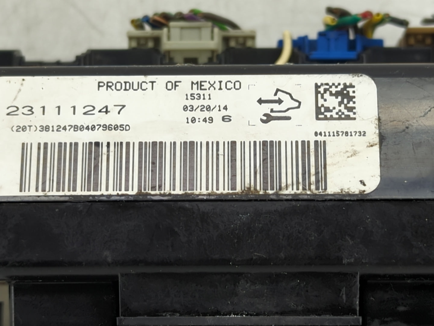 2012-2015 Chevrolet Captiva Climate Control Module Temperature AC/Heater Replacement P/N:23111247 GMT311CC0FR Fits OEM Used 