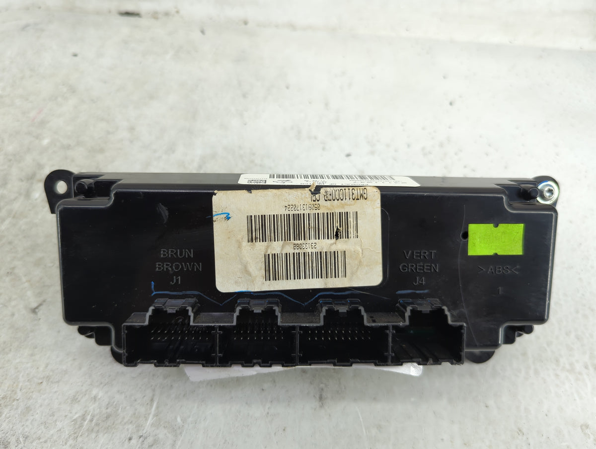 2013-2015 Chevrolet Captiva Climate Control Module Temperature AC/Heater Replacement P/N:23111247 GMT311CC07P Fits OEM Used 