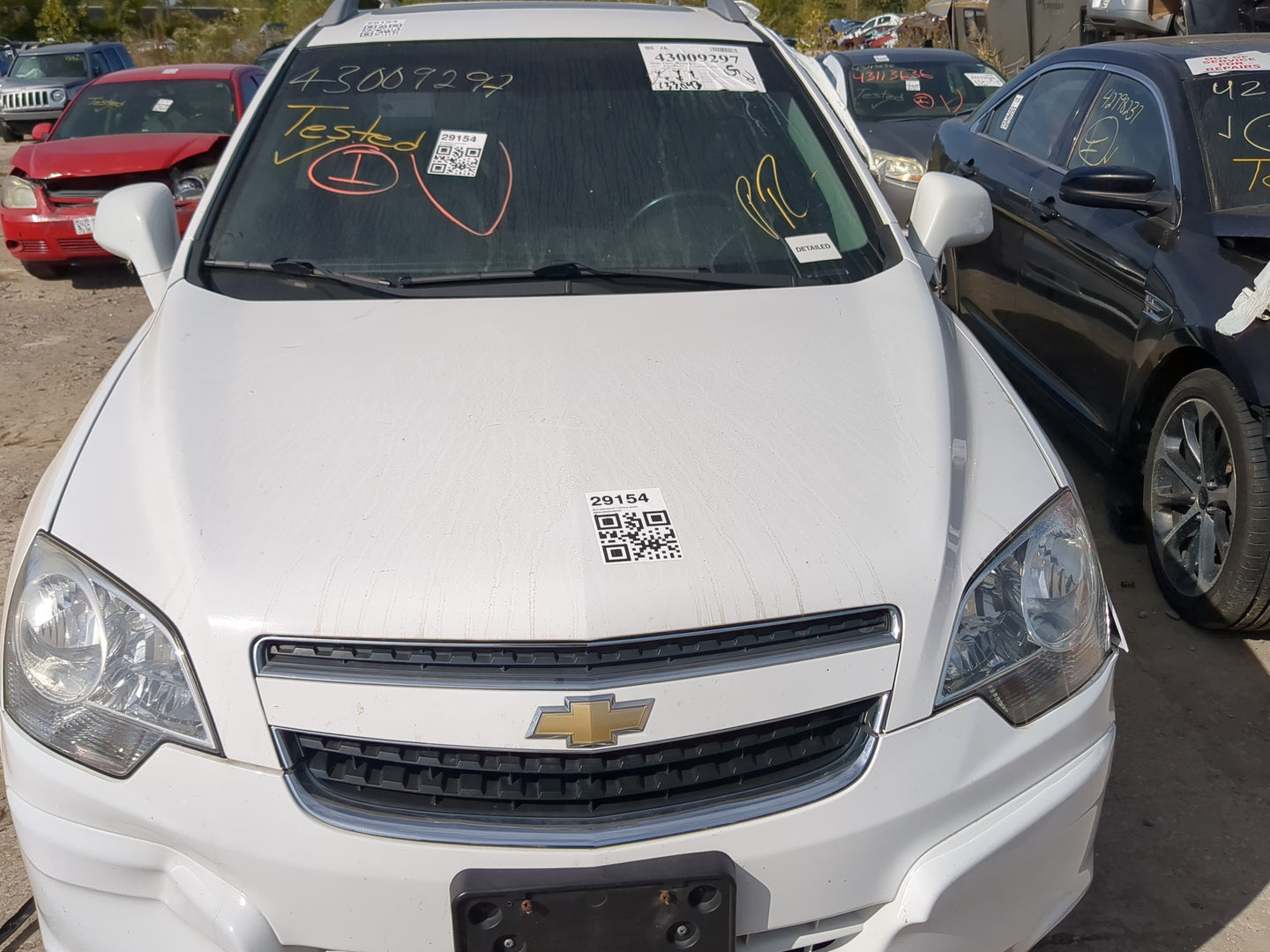 2012-2015 Chevrolet Captiva Sport Hood Oem - Oemusedautoparts1.com