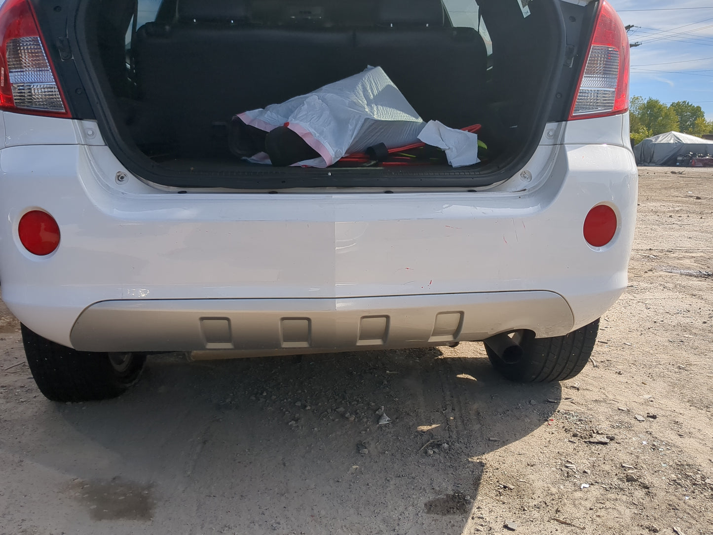 2012-2015 Chevrolet Captiva Sport Rear Bumper Assembly Oem - Oemusedautoparts1.com