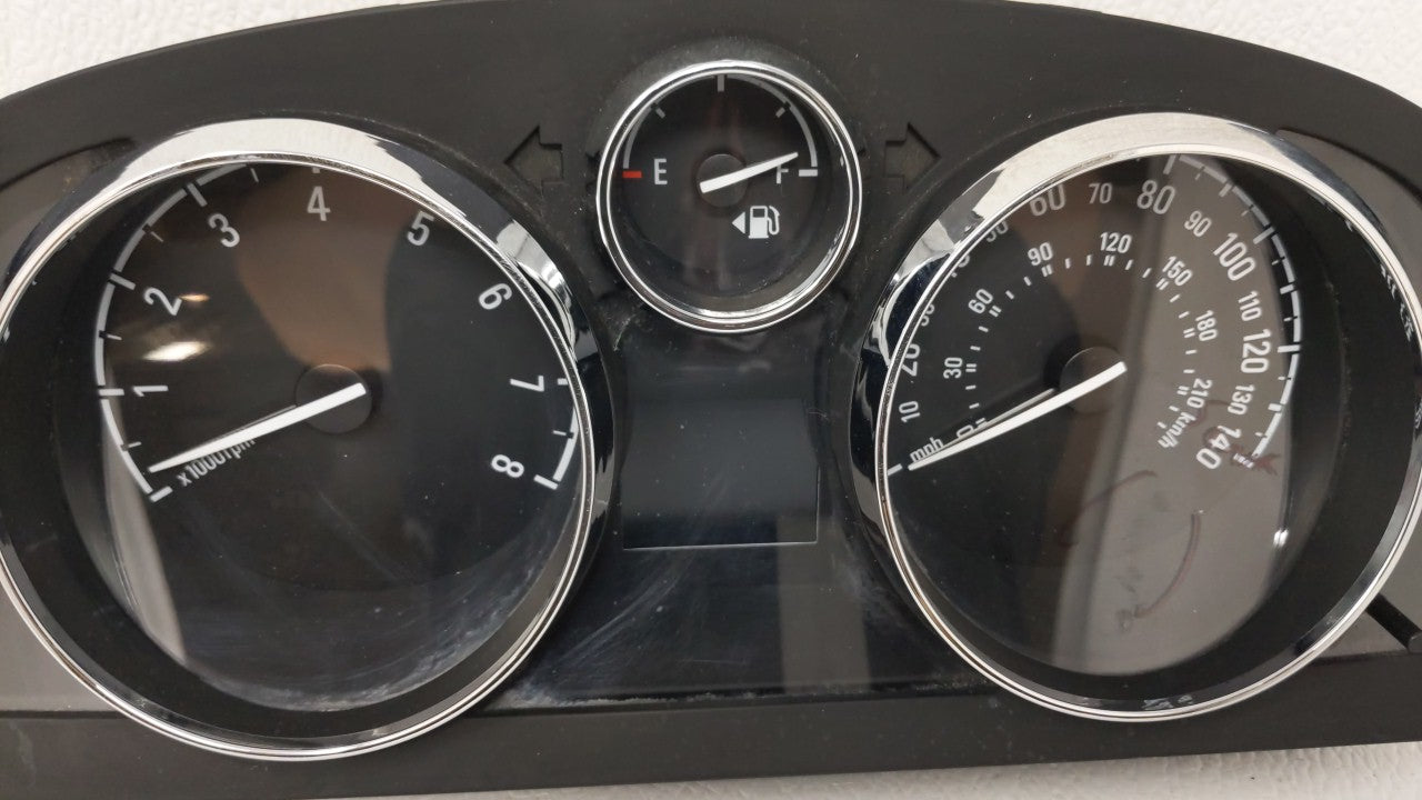 2013-2014 Chevrolet Captiva Sport Instrument Cluster Speedometer Gauges P/N:23120853,22975645,23209120 23209120 Fits OEM Use