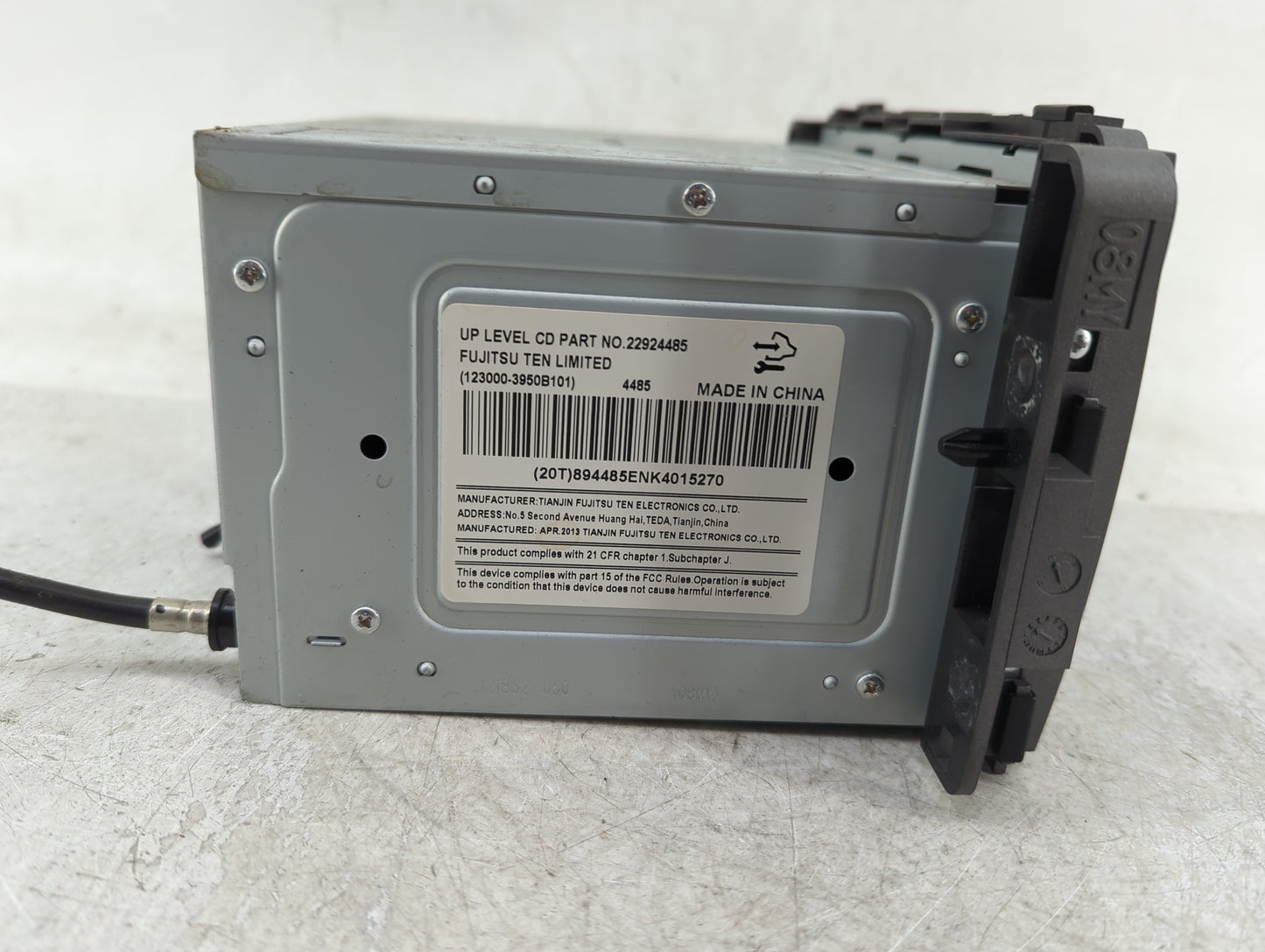 2013-2015 Chevrolet Captiva Sport Radio AM FM Cd Player Receiver Replacement P/N:22924485 Fits Fits 2013 2014 2015 OEM Used 