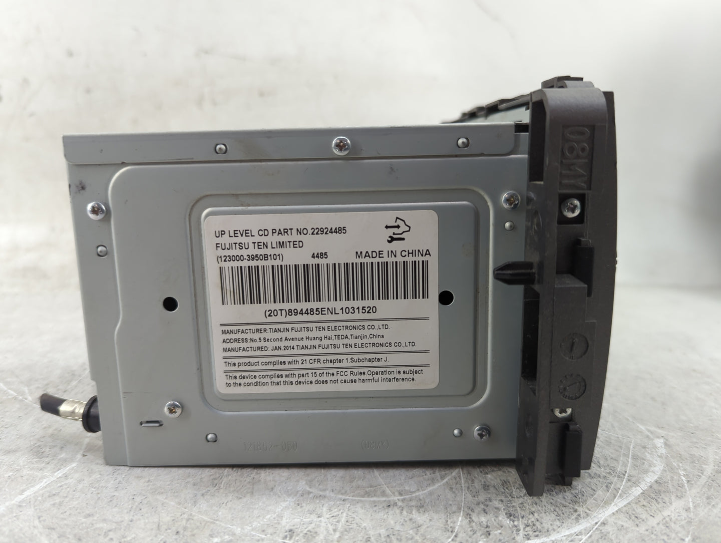 2013-2015 Chevrolet Captiva Sport Radio AM FM Cd Player Receiver Replacement P/N:22924485 Fits Fits 2013 2014 2015 OEM Used 