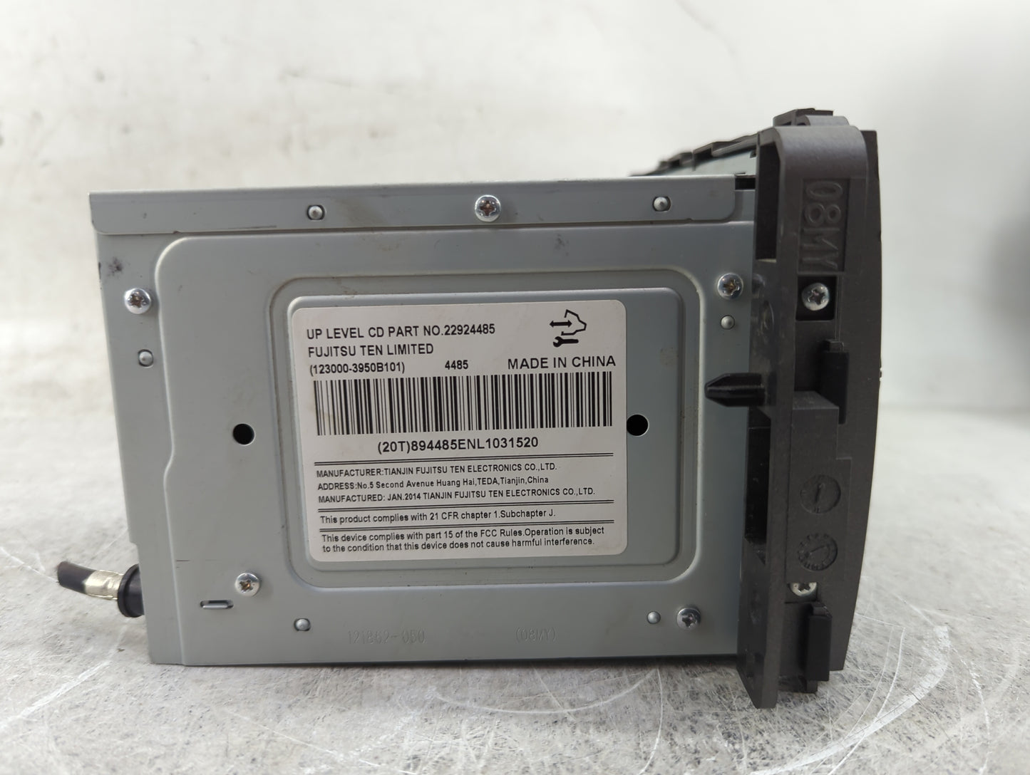 2013-2015 Chevrolet Captiva Sport Radio AM FM Cd Player Receiver Replacement P/N:22924485 Fits Fits 2013 2014 2015 OEM Used 