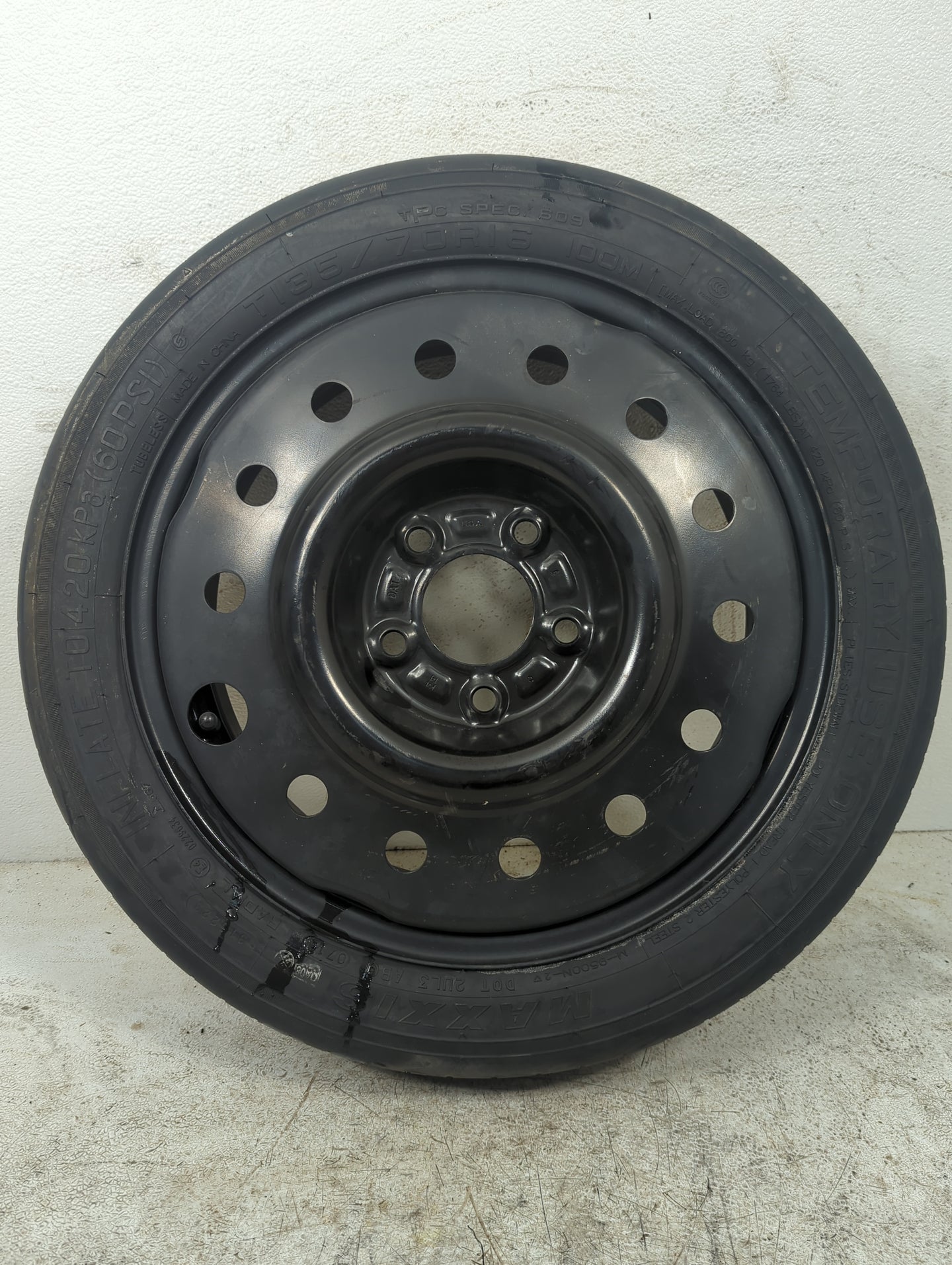2012-2015 Chevrolet Captiva Sport Spare Donut Tire Wheel Rim Oem - Oemusedautoparts1.com