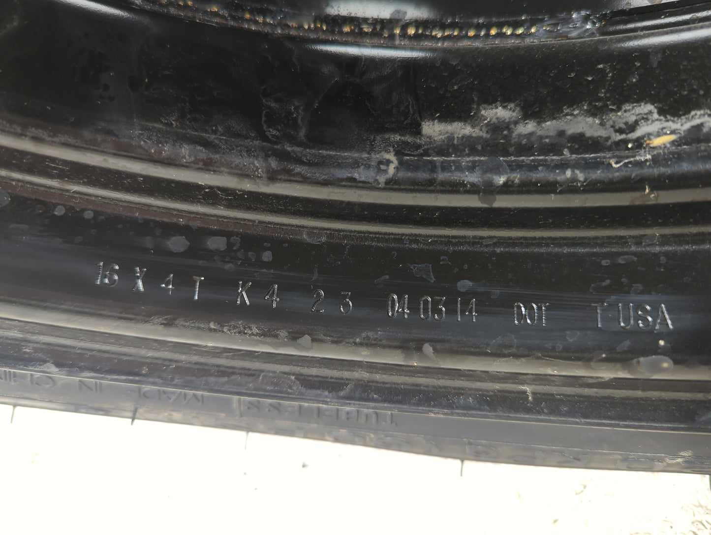 2012-2015 Chevrolet Captiva Sport Spare Donut Tire Wheel Rim Oem - Oemusedautoparts1.com
