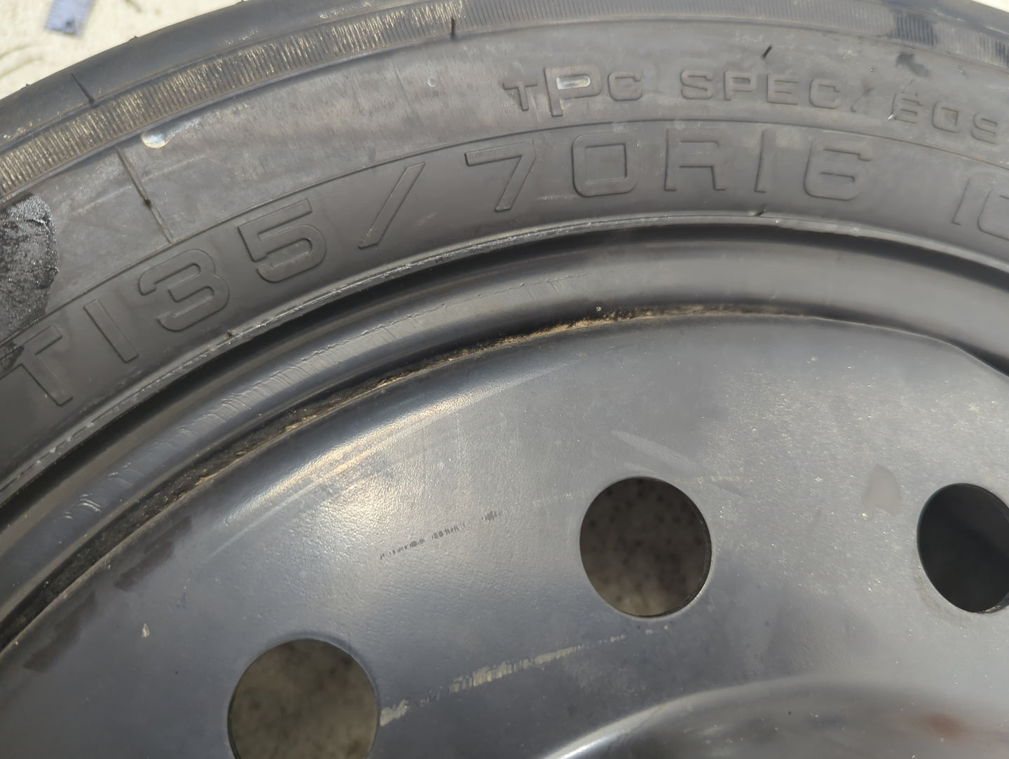 2012-2015 Chevrolet Captiva Sport Spare Donut Tire Wheel Rim Oem - Oemusedautoparts1.com