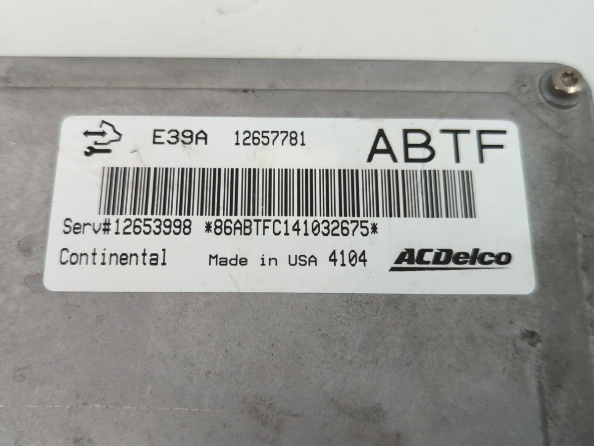 2013-2015 Chevrolet Captiva Sport PCM Engine Control Computer ECU ECM PCU OEM P/N:12657781 12653998 Fits Fits 2013 2014 2015