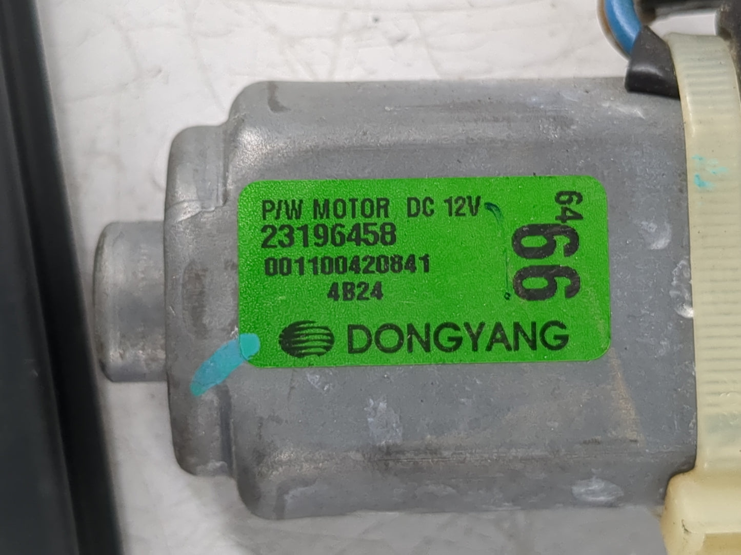 2012-2015 Chevrolet Captiva Sport Driver Rear Left Power Window Motor - Oemusedautoparts1.com