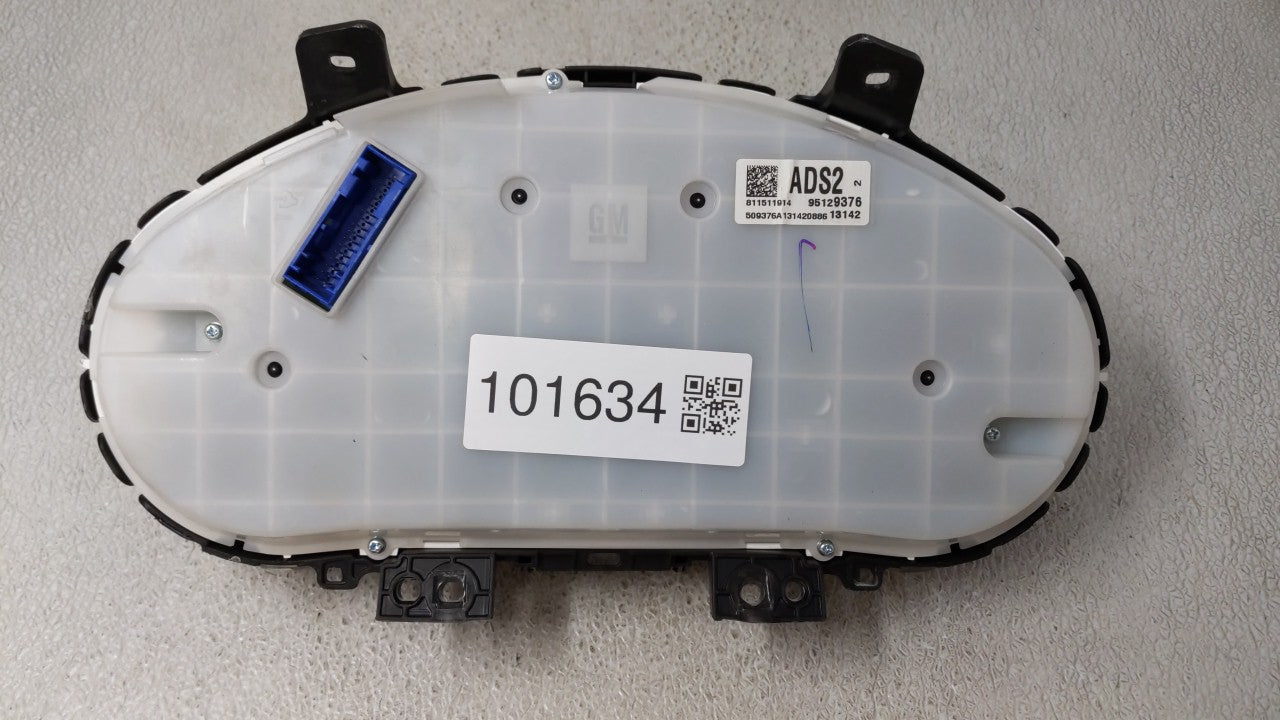 2013-2014 Chevrolet Cruze Instrument Cluster Speedometer Gauges P/N:95129376 Fits Fits 2013 2014 OEM Used Auto Parts - Oemus