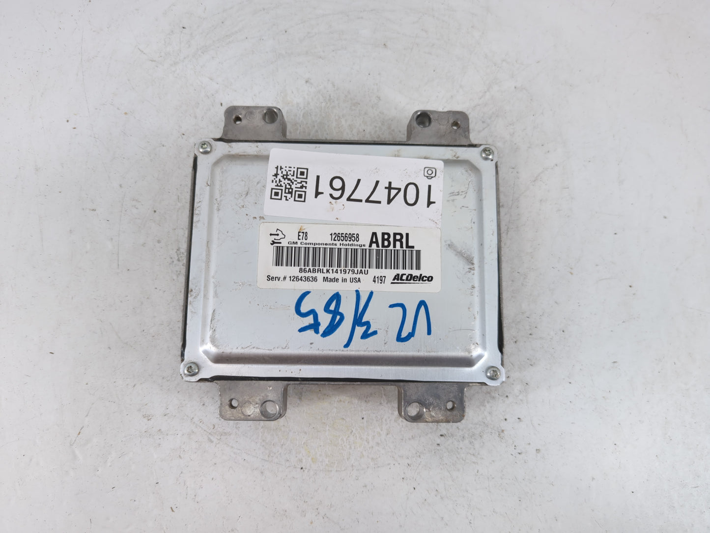 2012-2016 Chevrolet Cruze PCM Engine Control Computer ECU ECM PCU OEM P/N:12656958 Fits Fits 2011 2012 2013 2014 2015 2016 O
