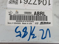 2012-2016 Chevrolet Cruze PCM Engine Control Computer ECU ECM PCU OEM P/N:12656958 Fits Fits 2011 2012 2013 2014 2015 2016 O