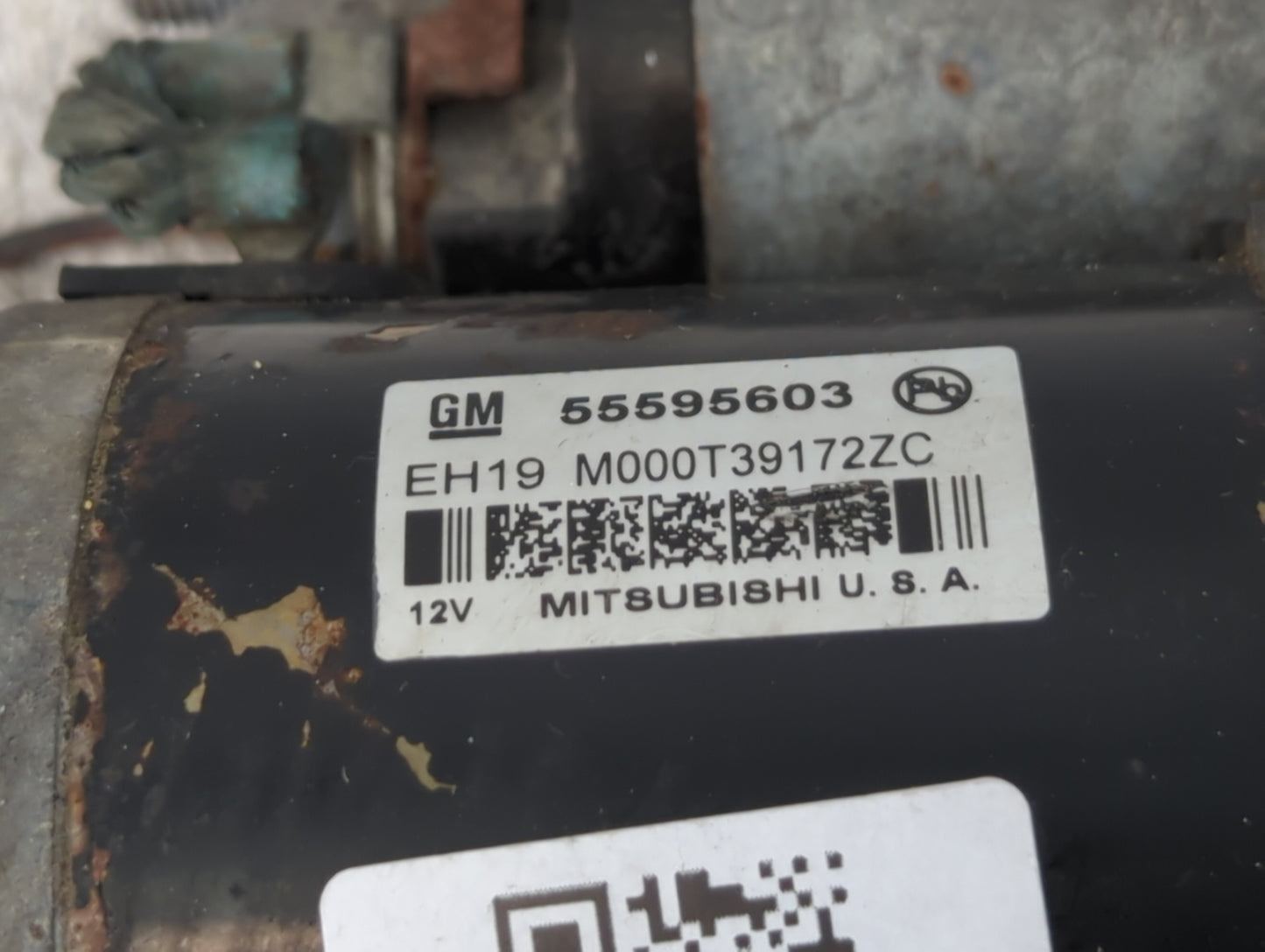 2011-2016 Chevrolet Cruze Car Starter Motor Solenoid OEM P/N:55595603 Fits OEM Used Auto Parts - Oemusedautoparts1.com