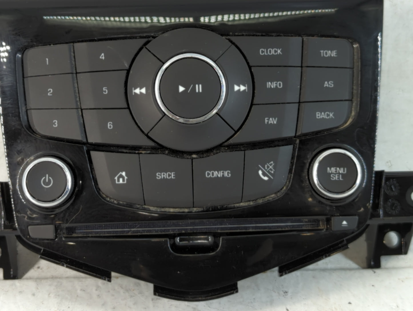 2014-2016 Chevrolet Cruze Radio AM FM Cd Player Receiver Replacement P/N:95166368 Fits Fits 2014 2015 2016 2017 OEM Used Aut