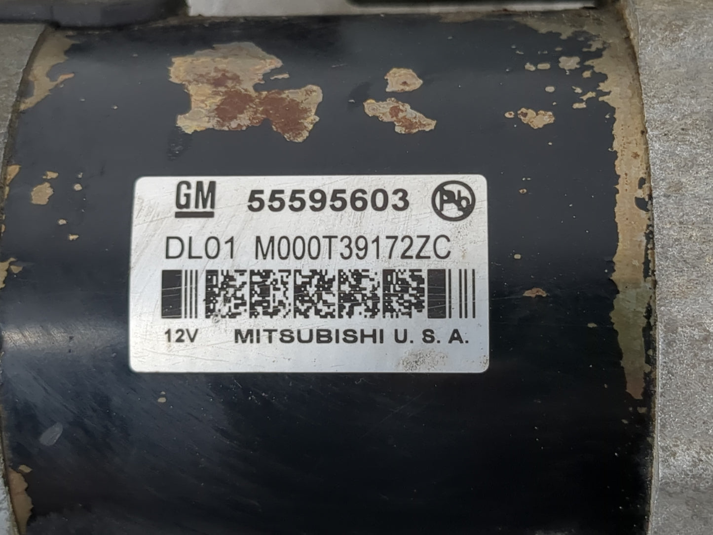 2011-2016 Chevrolet Cruze Car Starter Motor Solenoid OEM P/N:M000T39172ZC 55595603 Fits OEM Used Auto Parts - Oemusedautopar