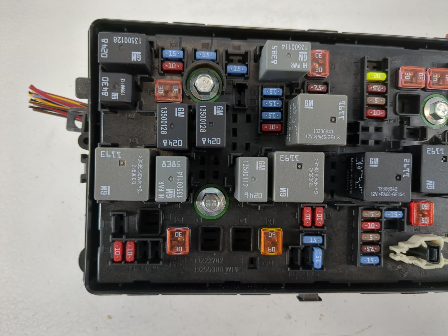 2012-2014 Chevrolet Cruze Fusebox Fuse Box Panel Relay Module P/N:95216200 Fits Fits 2012 2013 2014 OEM Used Auto Parts - Oe