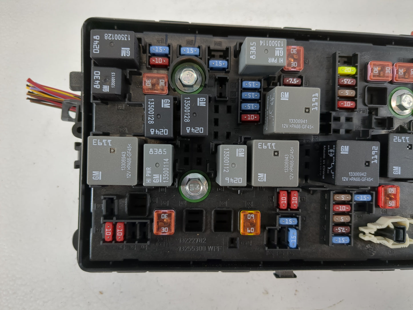 2012-2014 Chevrolet Cruze Fusebox Fuse Box Panel Relay Module P/N:95216200 Fits Fits 2012 2013 2014 OEM Used Auto Parts - Oe