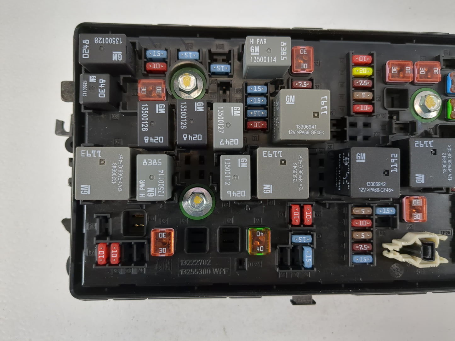 2012-2014 Chevrolet Cruze Fusebox Fuse Box Panel Relay Module P/N:95942232 Fits Fits 2012 2013 2014 OEM Used Auto Parts - Oe