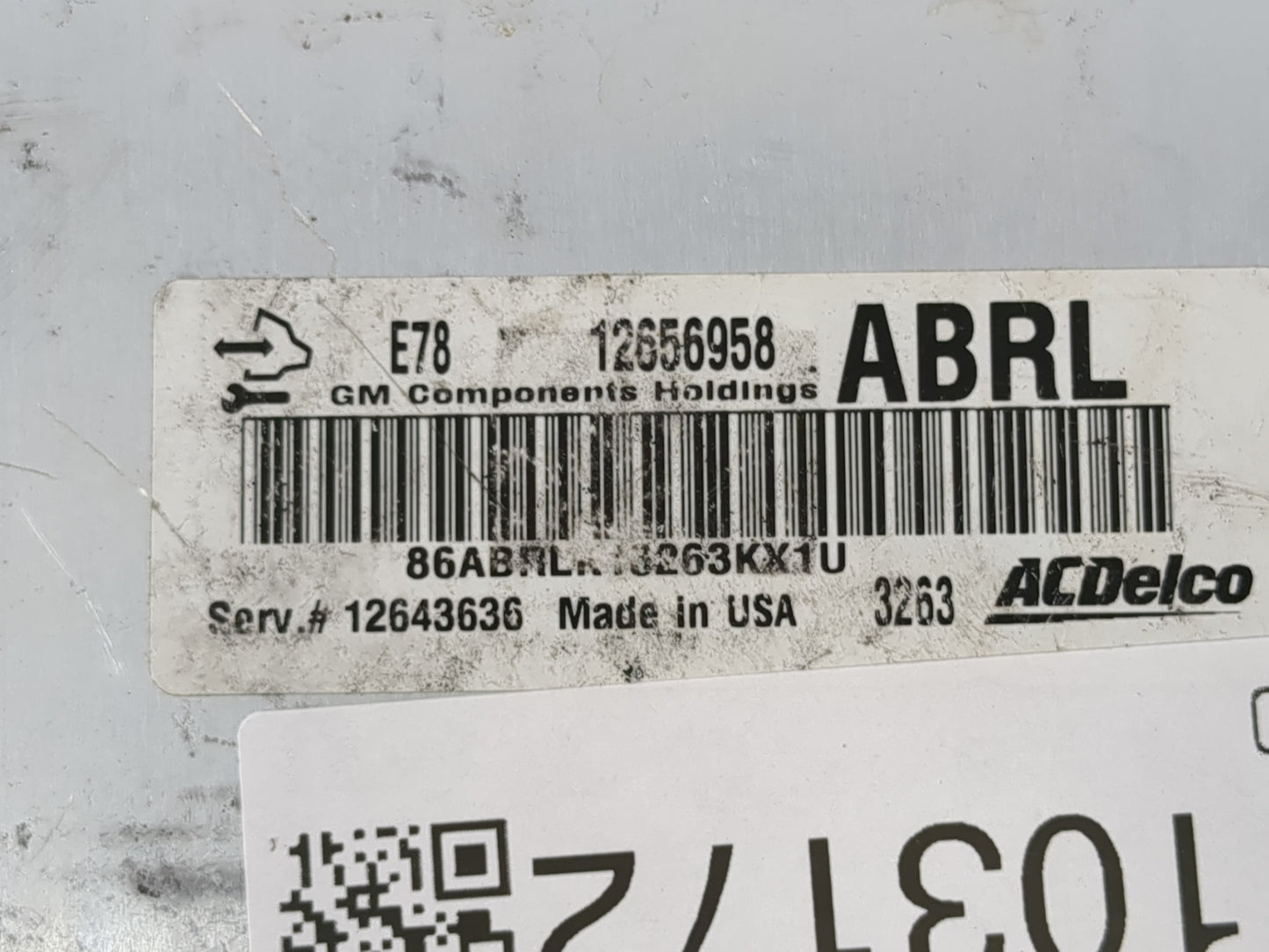 2012-2016 Chevrolet Cruze PCM Engine Control Computer ECU ECM PCU OEM P/N:12656958 Fits Fits 2011 2012 2013 2014 2015 2016 O