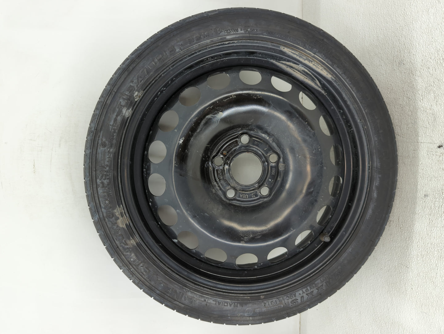 2011-2016 Chevrolet Cruze Spare Donut Tire Wheel Rim Oem - Oemusedautoparts1.com