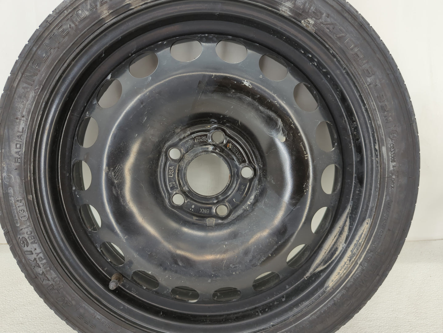 2011-2016 Chevrolet Cruze Spare Donut Tire Wheel Rim Oem - Oemusedautoparts1.com