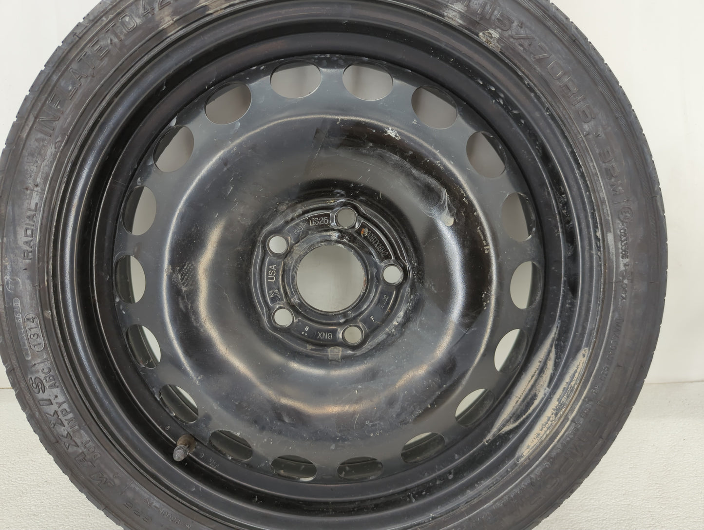 2011-2016 Chevrolet Cruze Spare Donut Tire Wheel Rim Oem - Oemusedautoparts1.com