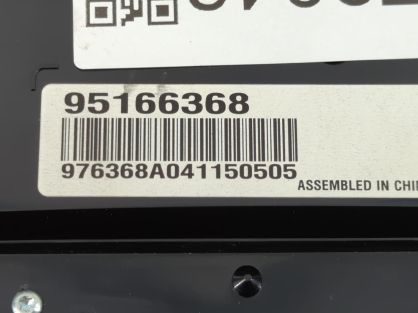 2013-2016 Chevrolet Cruze Radio AM FM Cd Player Receiver Replacement P/N:95166368 Fits Fits 2013 2014 2015 2016 OEM Used Aut