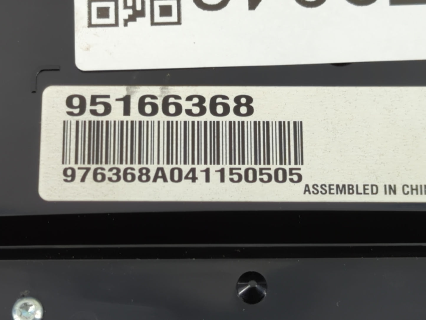 2013-2016 Chevrolet Cruze Radio AM FM Cd Player Receiver Replacement P/N:95166368 Fits Fits 2013 2014 2015 2016 OEM Used Aut
