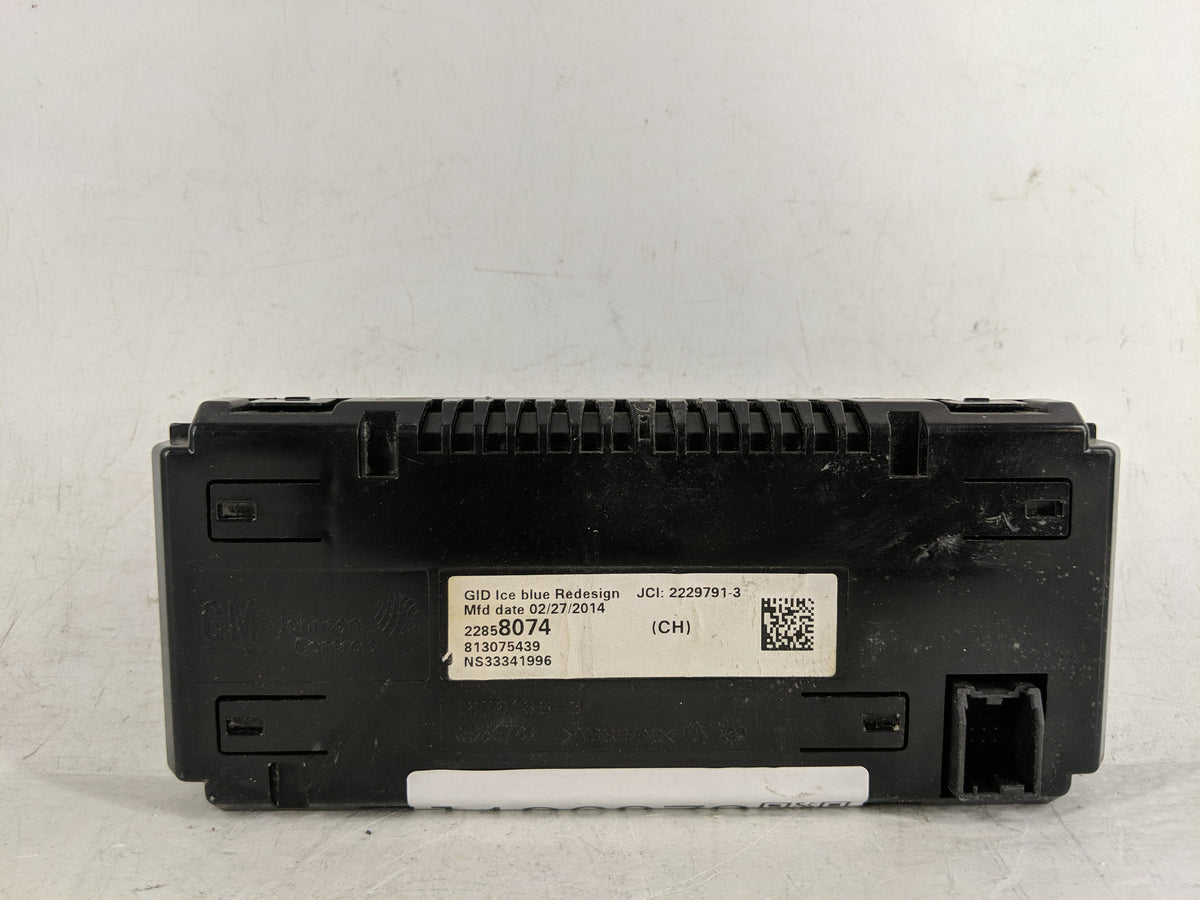 2011-2016 Chevrolet Cruze Information Radio Display Screen 1186872 - Oemusedautoparts1.com