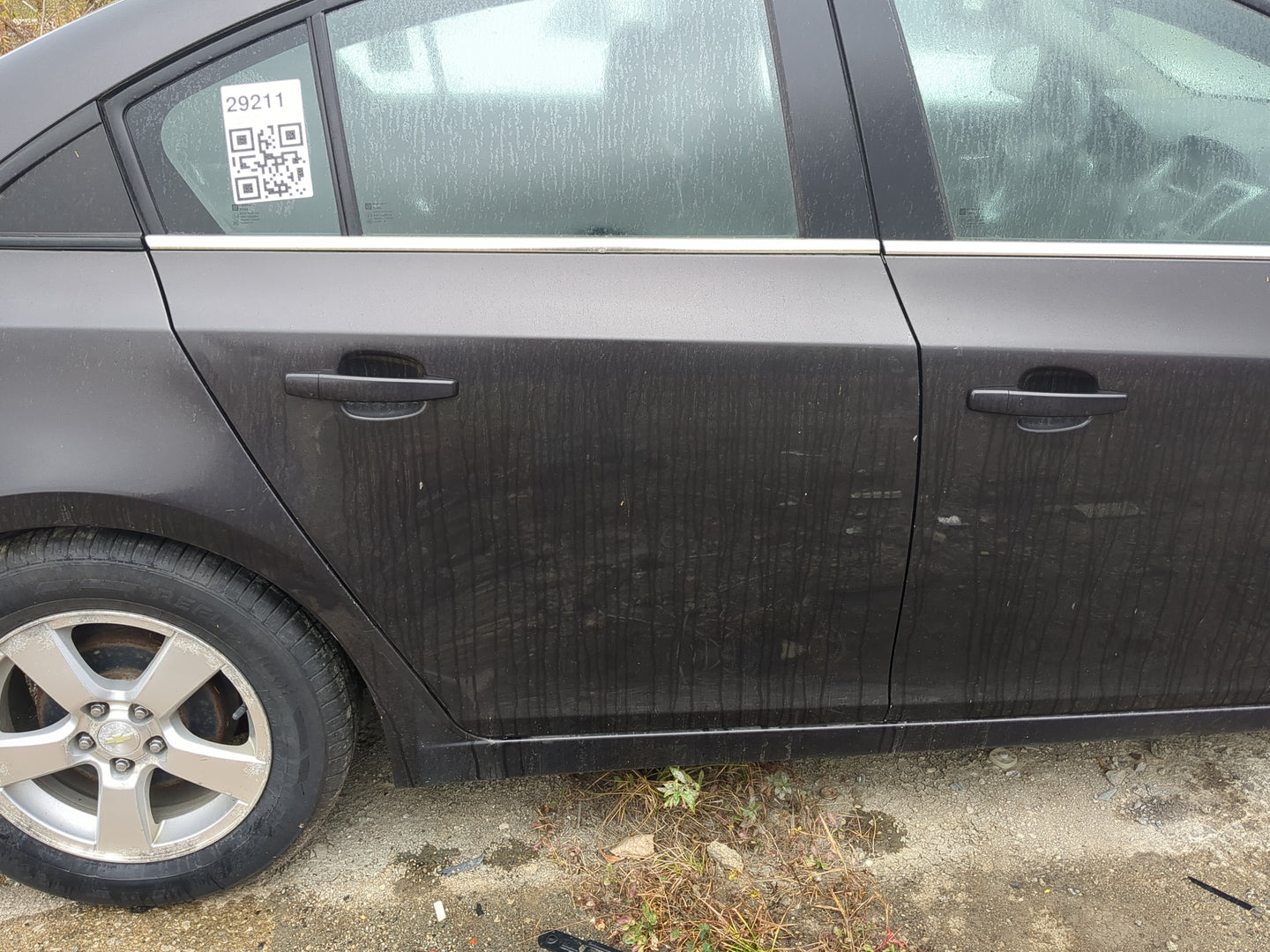 2012-2015 Chevrolet Cruze Passenger Rear Door Oem - Oemusedautoparts1.com