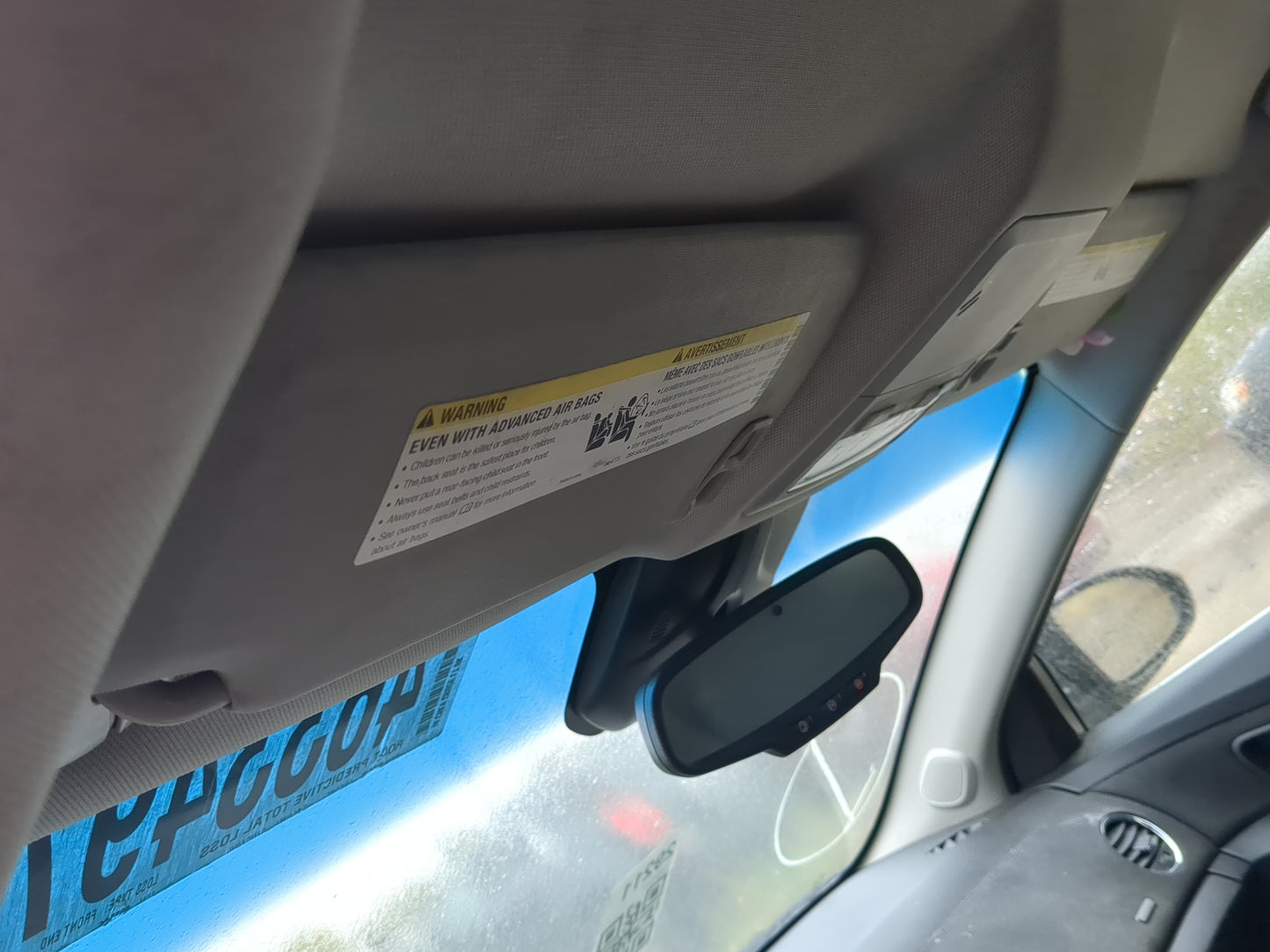 2011-2016 Chevrolet Cruze Sun Visor Shade Replacement Driver Left Mirror Fits Fits 2011 2012 2013 2014 2015 2016 OEM Used Au