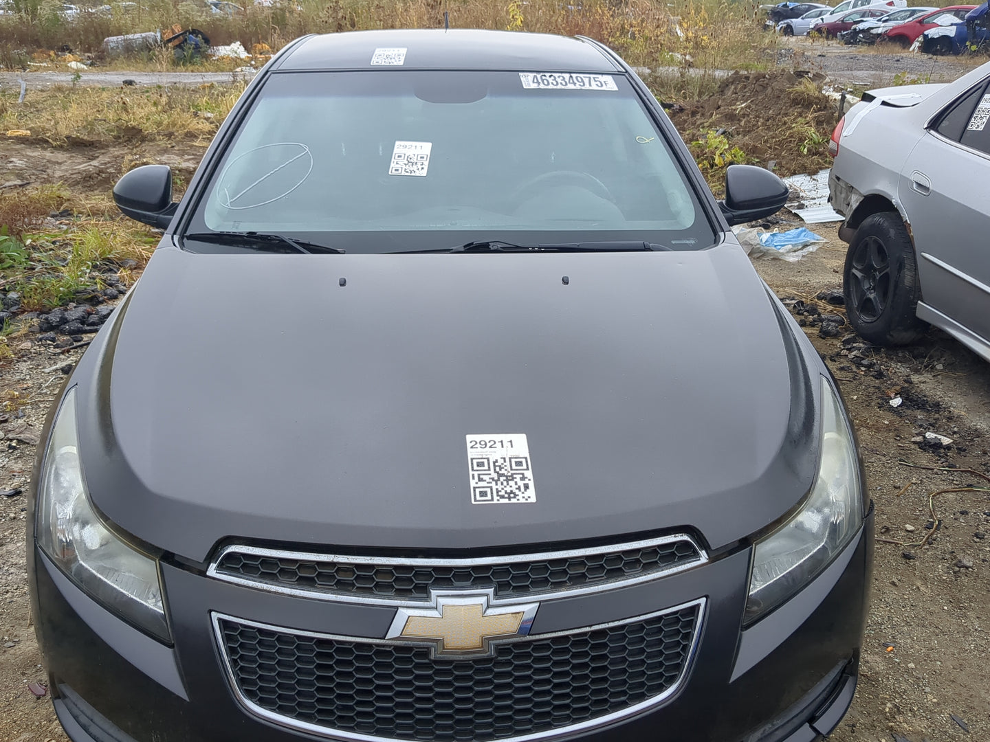 2011-2016 Chevrolet Cruze Hood Oem 1199669 - Oemusedautoparts1.com