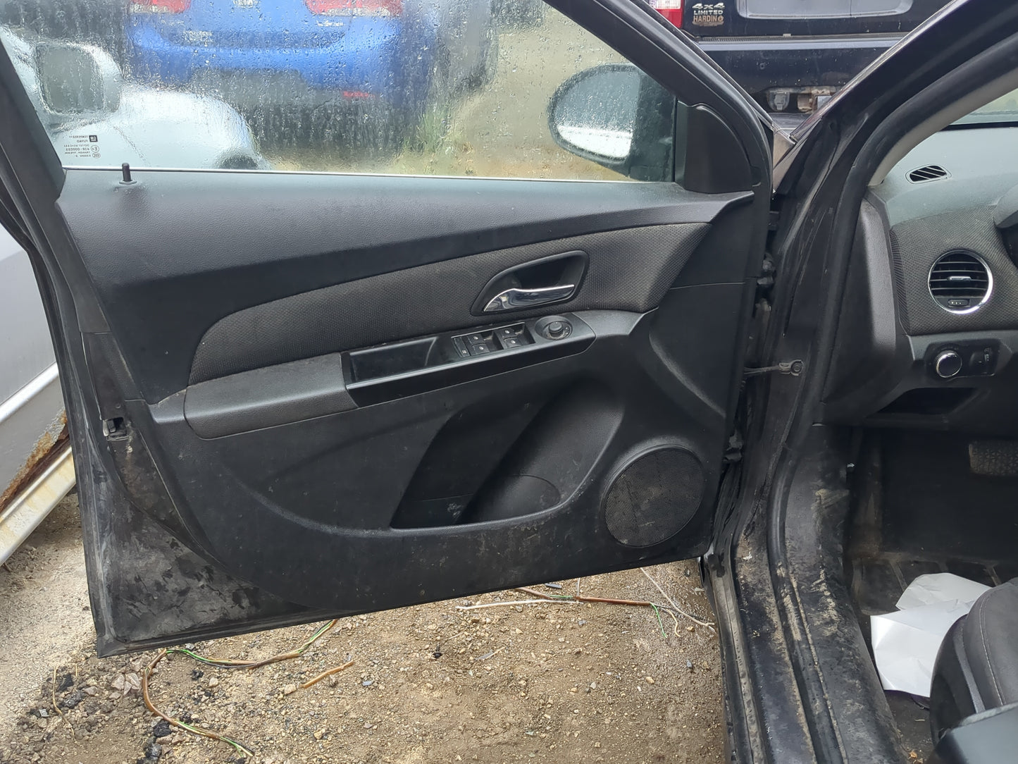 2014 Chevrolet Cruze Front Left Driver Interior Door Panel Trim 1199700 - Oemusedautoparts1.com