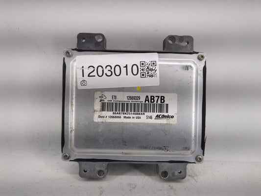 2012-2016 Chevrolet Cruze PCM Engine Control Computer ECU ECM PCU OEM P/N:12669329 Fits Fits 2011 2012 2013 2014 2015 2016 O
