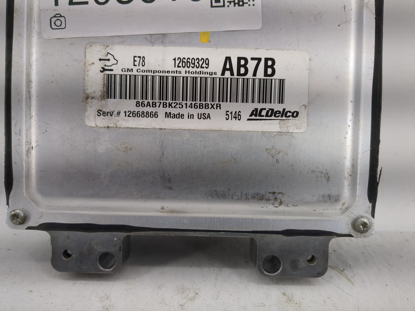 2012-2016 Chevrolet Cruze PCM Engine Control Computer ECU ECM PCU OEM P/N:12669329 Fits Fits 2011 2012 2013 2014 2015 2016 O