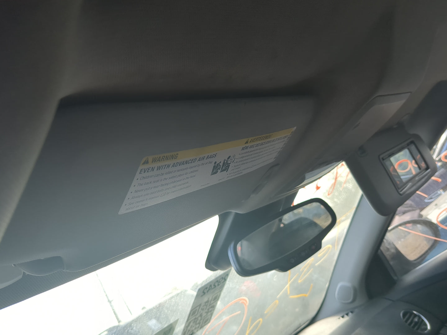 2011-2016 Chevrolet Cruze Sun Visor Shade Replacement Driver Left Mirror Fits Fits 2011 2012 2013 2014 2015 2016 OEM Used Au