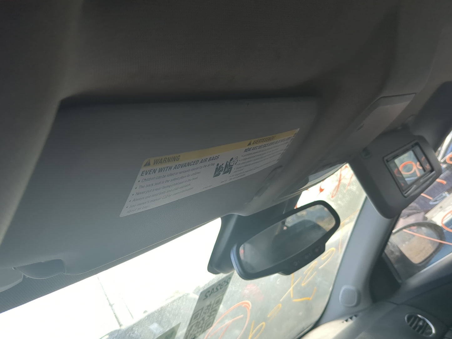 2011-2016 Chevrolet Cruze Sun Visor Shade Replacement Driver Left Mirror Fits Fits 2011 2012 2013 2014 2015 2016 OEM Used Au