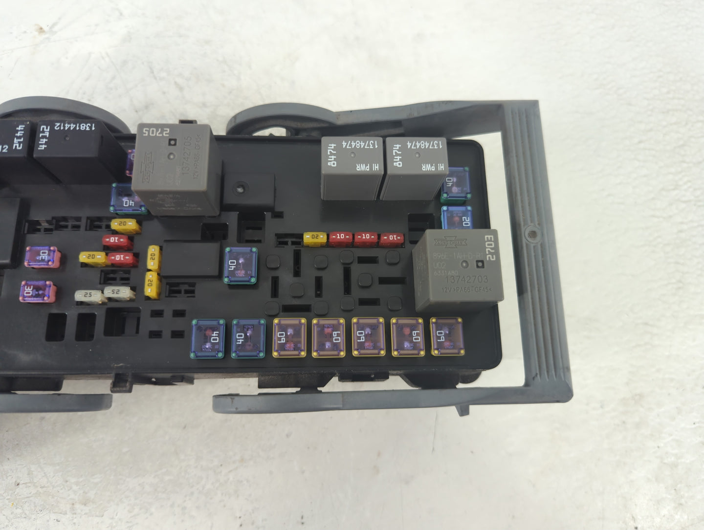 2011-2014 Chevrolet Cruze Fusebox Fuse Box Panel Relay Module P/N:PP-P25 Fits Fits 2011 2012 2013 2014 OEM Used Auto Parts -