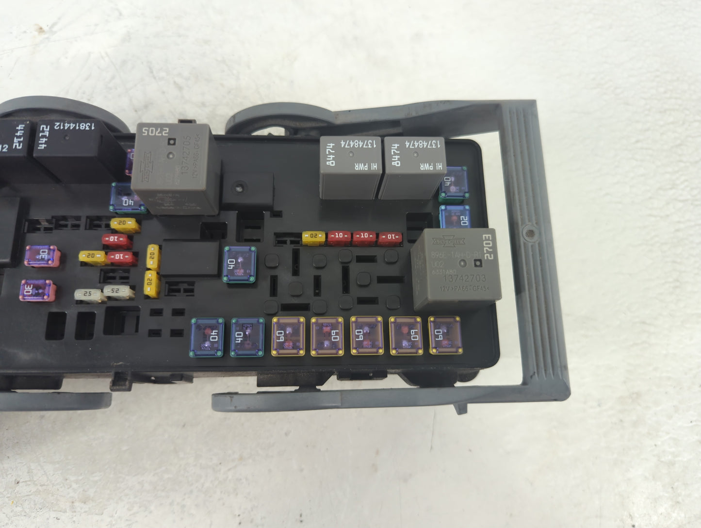 2011-2014 Chevrolet Cruze Fusebox Fuse Box Panel Relay Module P/N:PP-P25 Fits Fits 2011 2012 2013 2014 OEM Used Auto Parts -