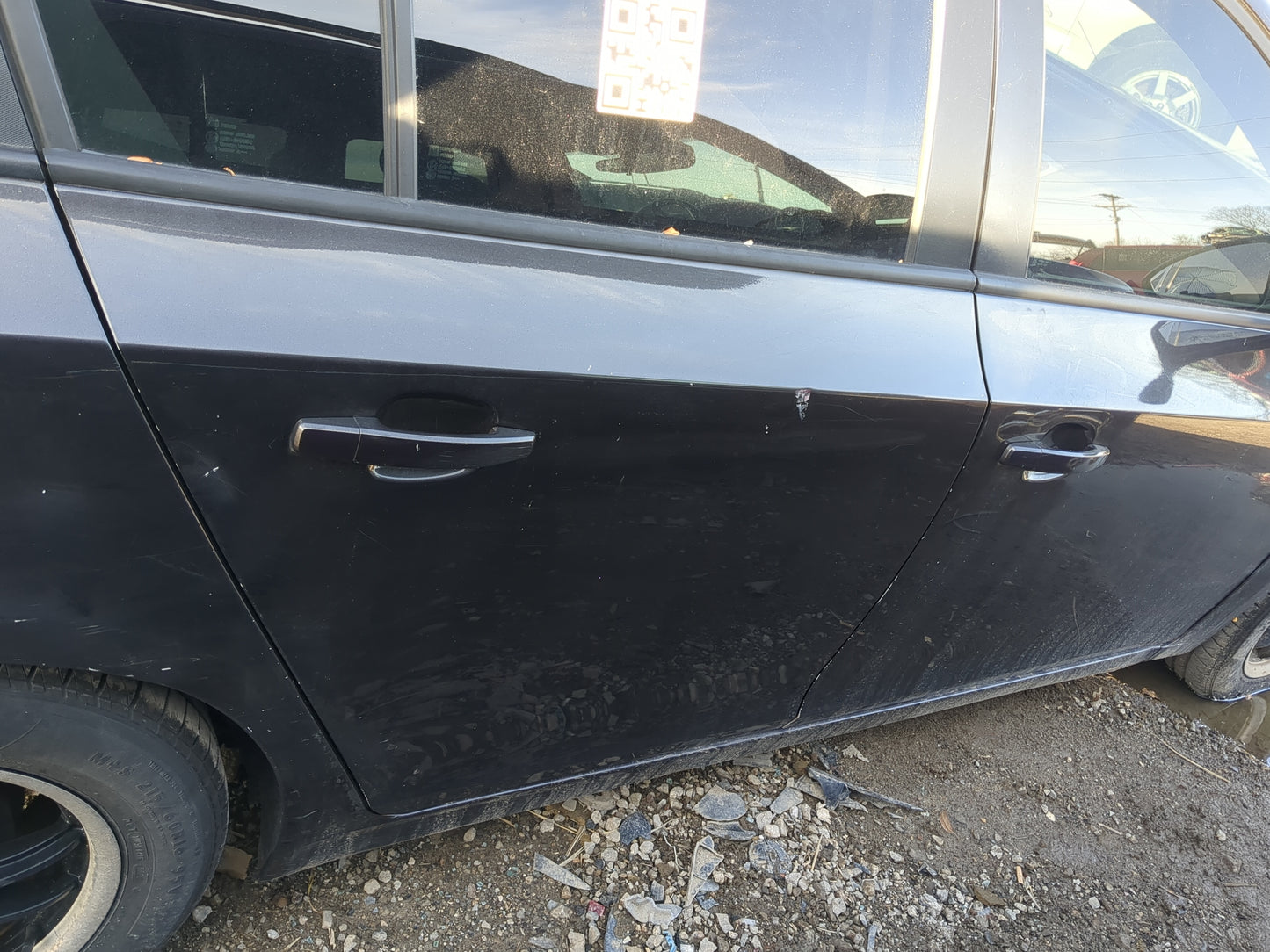 2012-2015 Chevrolet Cruze Passenger Rear Door Oem - Oemusedautoparts1.com