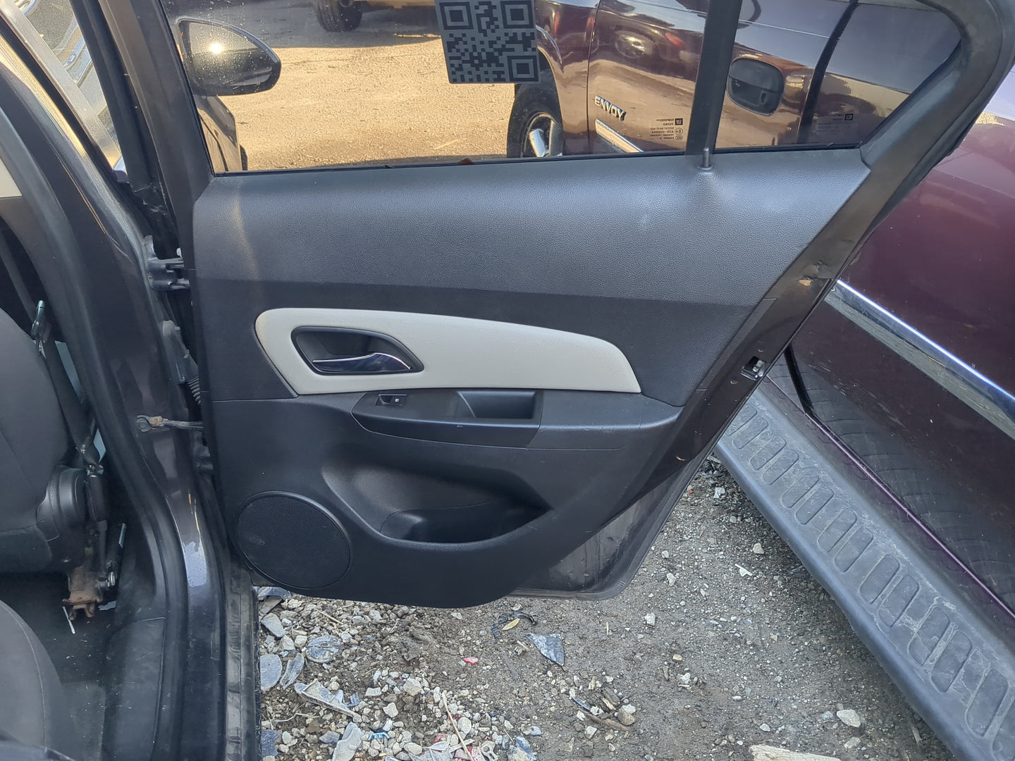 2012-2015 Chevrolet Cruze Passenger Rear Door Oem 1235016 - Oemusedautoparts1.com