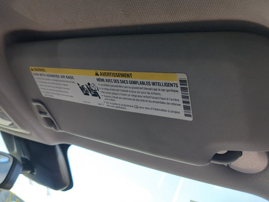 2011-2016 Chevrolet Cruze Sun Visor Shade Replacement Passenger Right Mirror Fits Fits 2011 2012 2013 2014 2015 2016 OEM Use