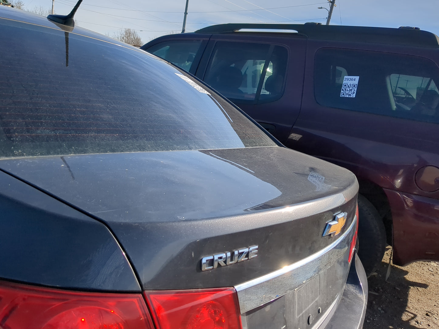 2011-2016 Chevrolet Cruze Trunk/decklid/hatch/tailgate Oem 1235102 - Oemusedautoparts1.com