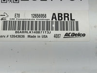 2012-2016 Chevrolet Cruze PCM Engine Control Computer ECU ECM PCU OEM Fits Fits 2011 2012 2013 2014 2015 2016 OEM Used Auto 
